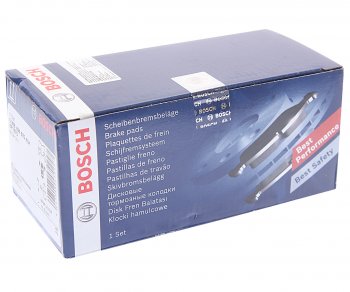 3 789 р. Колодки тормозные передние (4шт.) BOSCH Mazda CX-5 KE дорестайлинг (2011-2014)  с доставкой в г. Вологда. Увеличить фотографию 3