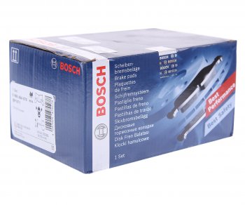 3 299 р. Колодки тормозные передние (4шт.) BOSCH Toyota Corolla E180 дорестайлинг (2013-2016)  с доставкой в г. Вологда. Увеличить фотографию 3