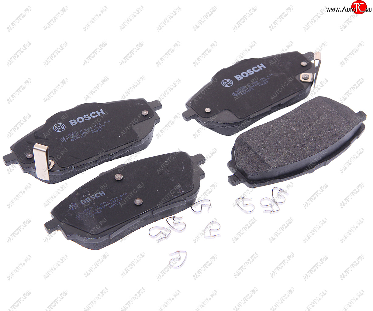3 299 р. Колодки тормозные передние (4шт.) BOSCH Toyota Corolla E180 дорестайлинг (2013-2016)  с доставкой в г. Вологда