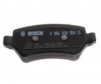 3 169 р. Колодки тормозные задние (4шт.) BOSCH KIA Ceed 2 JD дорестайлинг, хэтчбэк (2012-2015)  с доставкой в г. Вологда. Увеличить фотографию 3