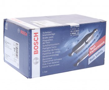 3 799 р. Колодки тормозные передние (4шт.) BOSCH Volvo S80 TS седан дорестайлинг (1998-2003)  с доставкой в г. Вологда. Увеличить фотографию 3