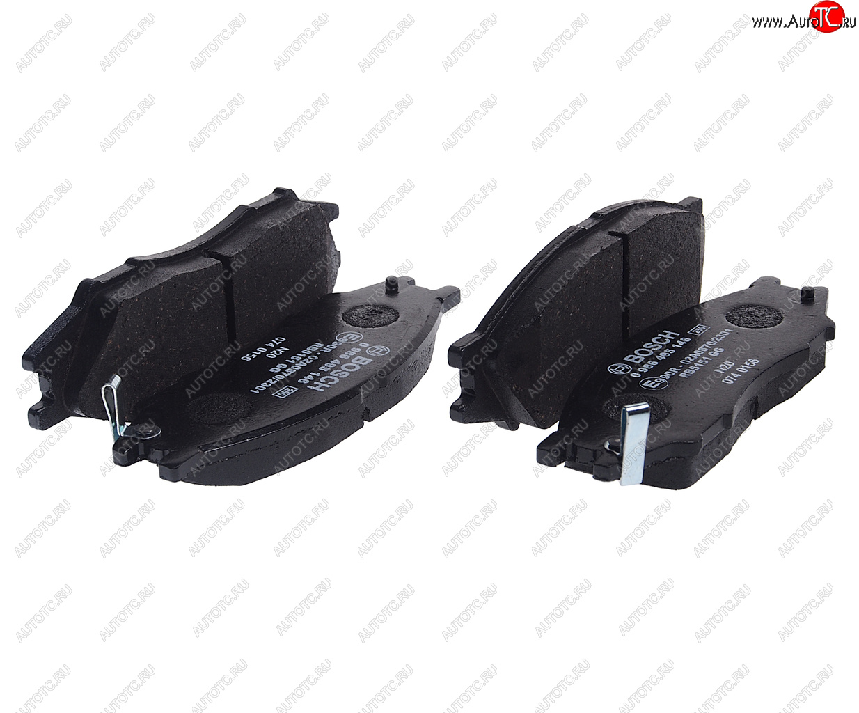 2 469 р. Колодки тормозные передние (4шт.) BOSCH Nissan Almera Classic седан B10 (2006-2013)  с доставкой в г. Вологда