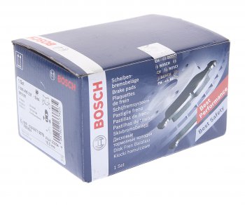 1 689 р. Колодки тормозные задние (4шт.) BOSCH CITROEN C8 (2002-2014)  с доставкой в г. Вологда. Увеличить фотографию 3