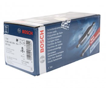 1 899 р. Колодки тормозные задние (4шт.) BOSCH Peugeot Boxer 250 (2006-2014)  с доставкой в г. Вологда. Увеличить фотографию 2