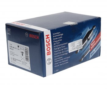 2 799 р. Колодки тормозные передние (4шт.) BOSCH Volkswagen Passat B6 седан (2005-2011)  с доставкой в г. Вологда. Увеличить фотографию 3