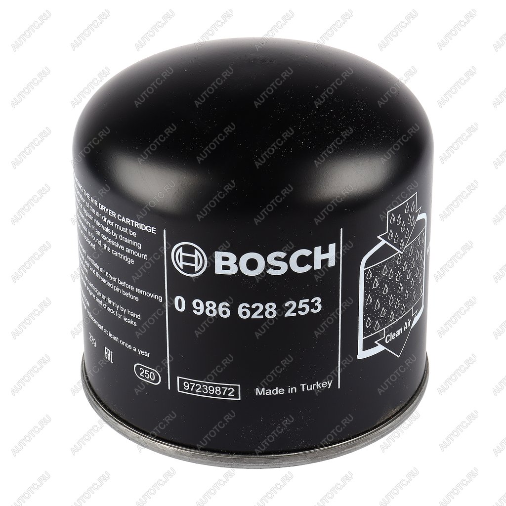 2 589 р. Фильтр-патрон DAF CF75,85,95 (M41х1.5мм h=134мм) осушителя воздуха BOSCH BOSCH 0986628253  с доставкой в г. Вологда