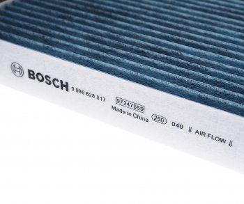 2 099 р. Фильтр воздушный салона VW Touareg,T5 AUDI Q7 PORSCHE Cayenne угольный BOSCH BOSCH 0986628517  с доставкой в г. Вологда. Увеличить фотографию 2