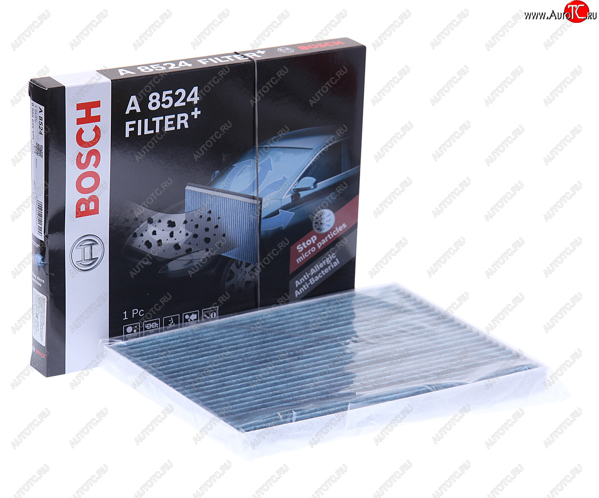 1 679 р. Фильтр воздушный салона NISSAN Qashqai (J10E),X-Trail (T31) угольный BOSCH BOSCH 0986628524  с доставкой в г. Вологда
