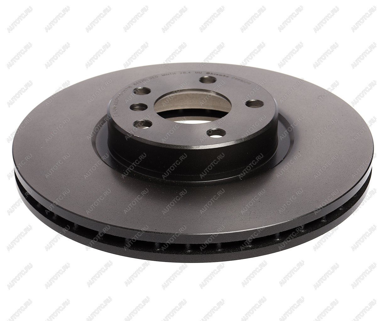 9 399 р. Диск тормозной BMW X5 (E70),X6 (E71,E72) передний (1шт.) BREMBO BREMBO 09.9922.11  с доставкой в г. Вологда