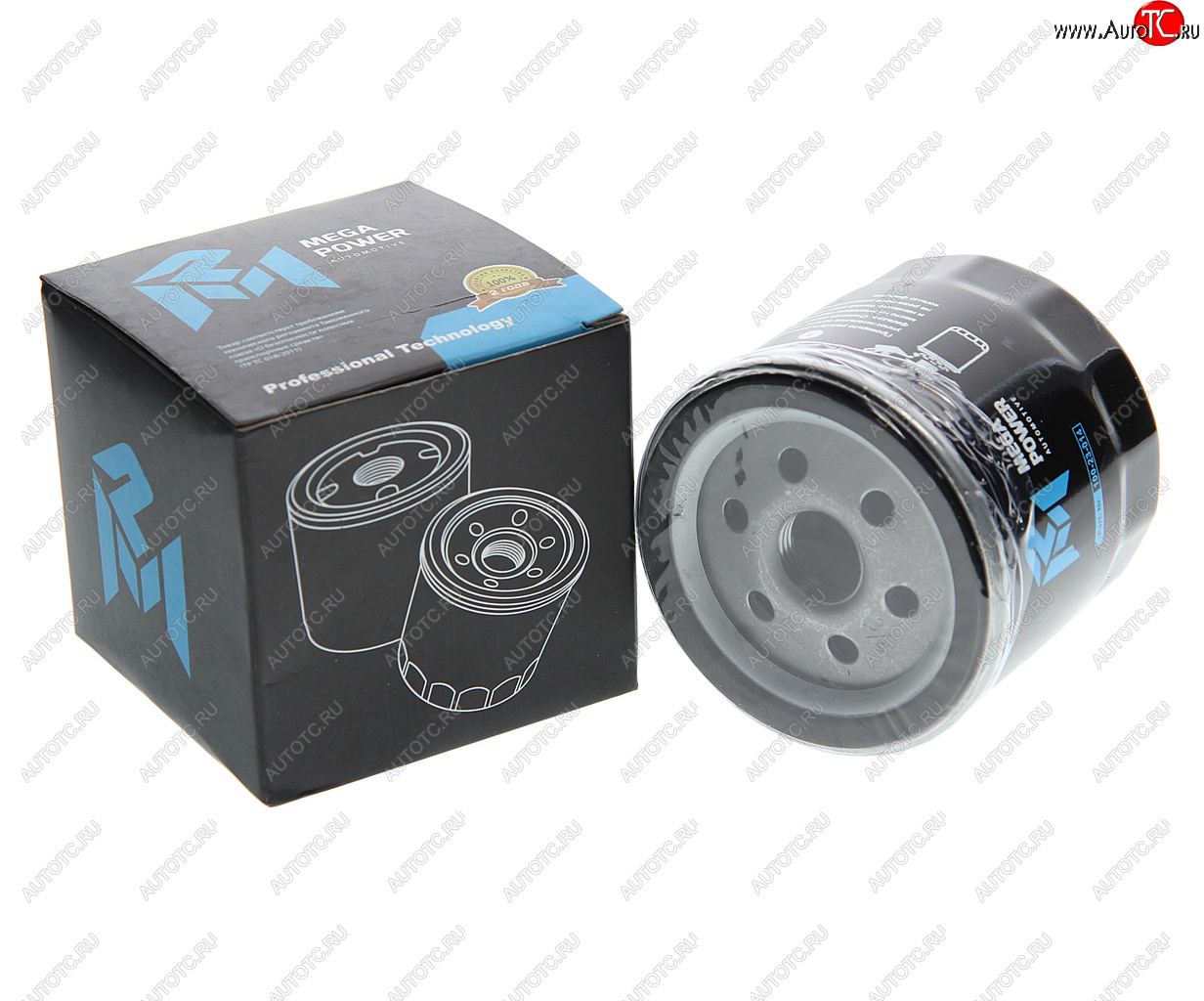 183 р. Фильтр масляный FORD Fiesta (01-08) MEGAPOWER MEGAPOWER 100-23-014  с доставкой в г. Вологда