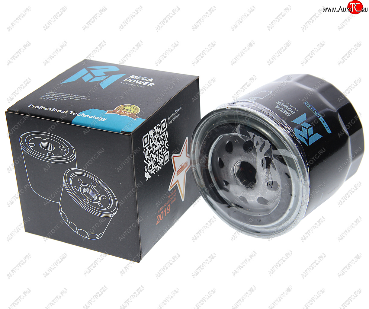 189 р. Фильтр масляный FORD TOYOTA MEGAPOWER MEGAPOWER 100-23-111  с доставкой в г. Вологда