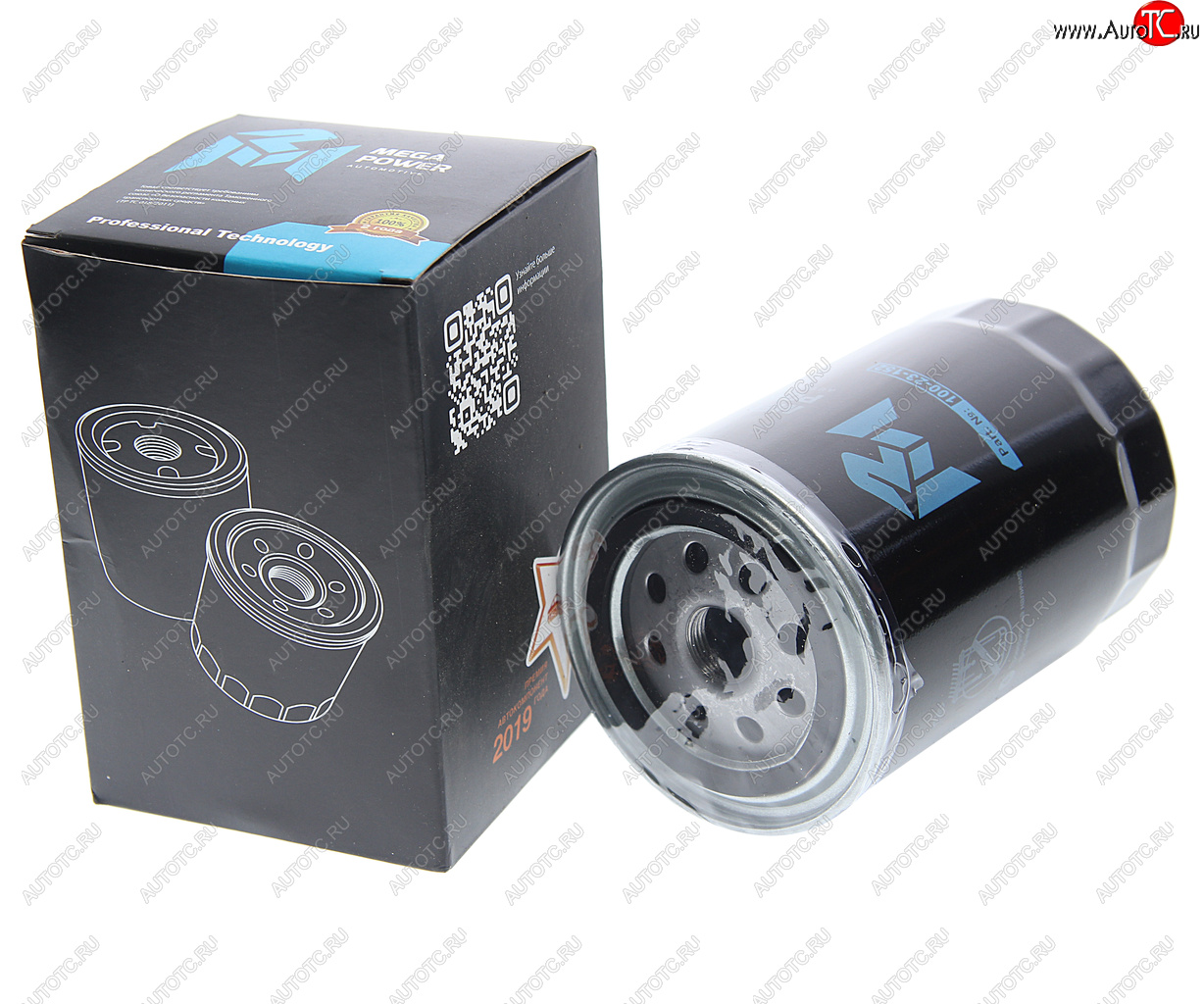 225 р. Фильтр масляный VW AUDI (1.9 TDI) MEGAPOWER MEGAPOWER 100-23-152  с доставкой в г. Вологда