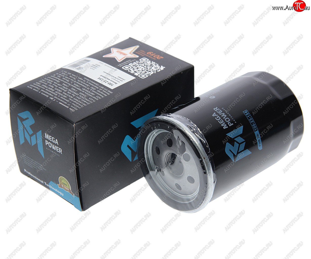 173 р. Фильтр масляный VW AUDI MEGAPOWER MEGAPOWER 100-23-154  с доставкой в г. Вологда