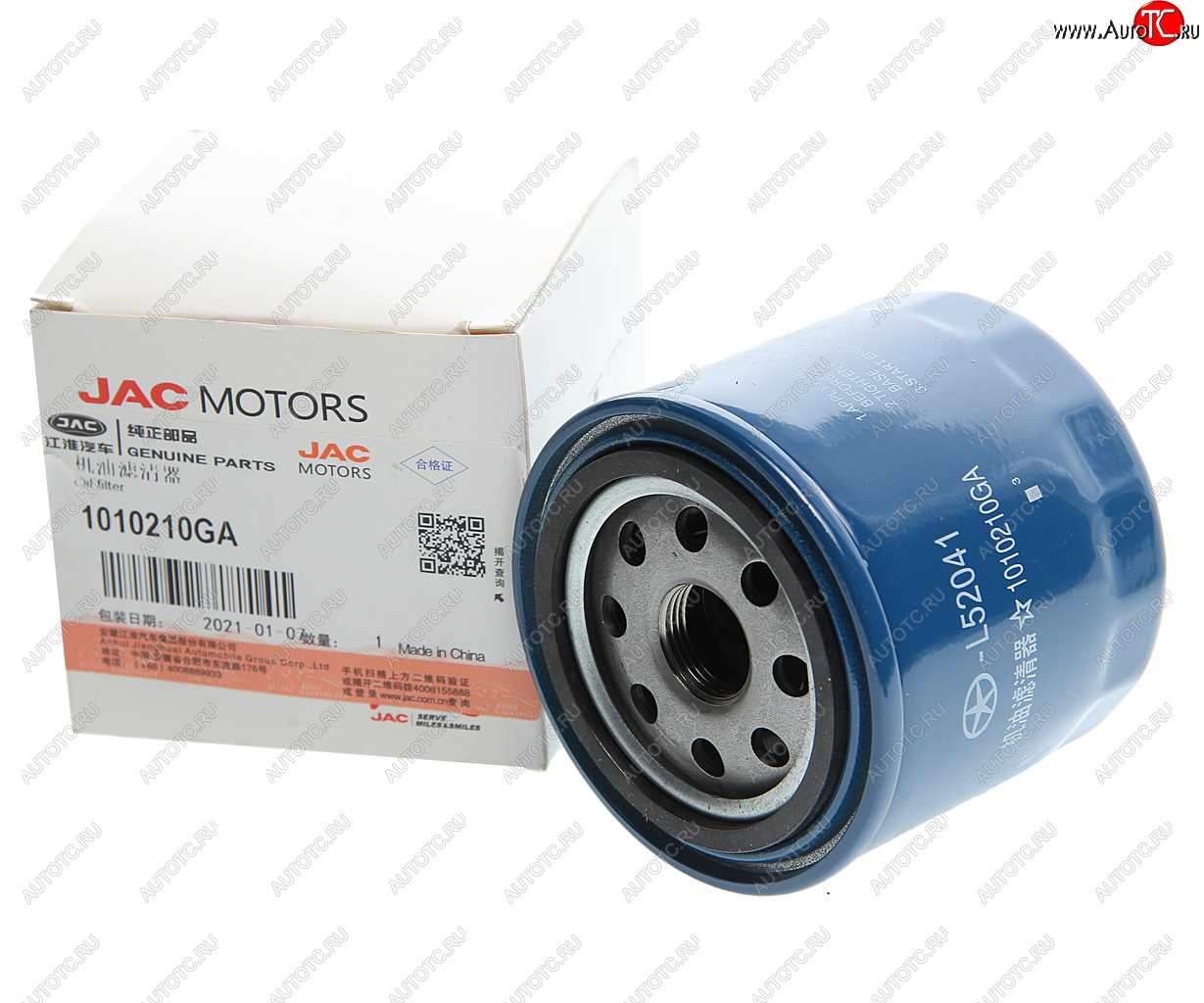 359 р. Фильтр масляный JAC S5 (2.0) OE JAC 1010210ga  с доставкой в г. Вологда