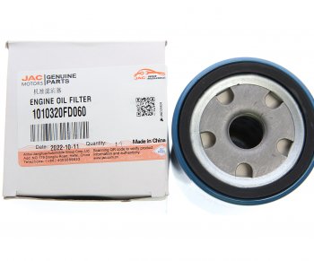 719 р. Фильтр масляный JAC N35,N56 SOLLERS Argo 2.0 OE JAC 1010320fd060  с доставкой в г. Вологда. Увеличить фотографию 2