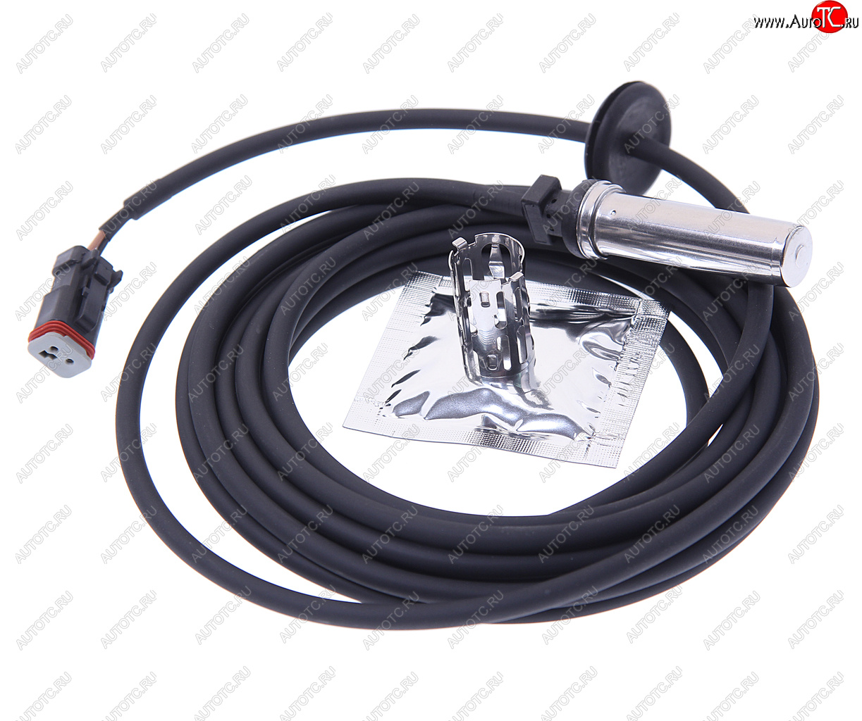 3 889 р. Датчик АБС RENAULT VOLVO КАМАЗ колеса переднего левого (L=4385мм) TE PARTS TE PARTS 10247161  с доставкой в г. Вологда