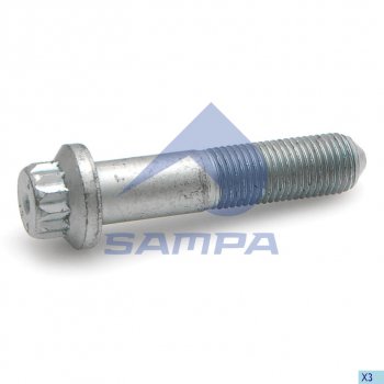 Болт SAF крепления диска тормозного (M14x1.5x65) (1шт) SAMPA SAMPA 102.579