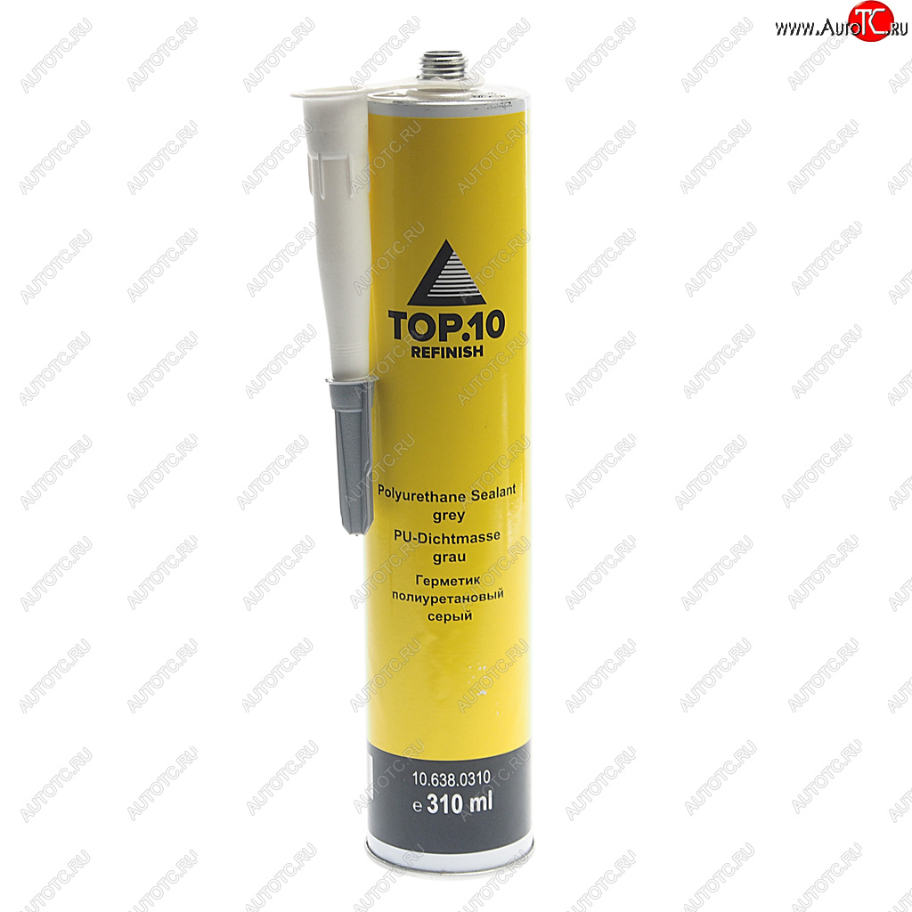 739 р. Герметик для швов серый OPTIMAL 310мл TOP.10 TOP.10 10.638.0310  с доставкой в г. Вологда