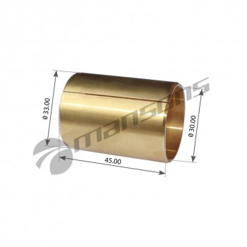 Втулка RENAULT колодки тормозной (30x33x45) MANSONS MANSONS 10.800.520