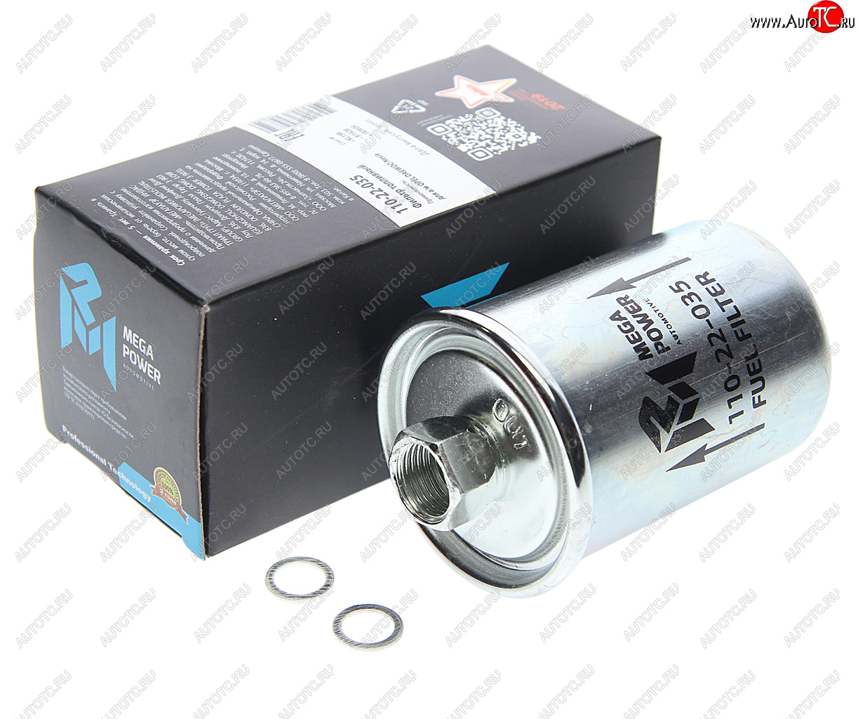 329 р. Фильтр топливный OPEL DAEWOO Nexia MEGAPOWER MEGAPOWER 110-22-035  с доставкой в г. Вологда