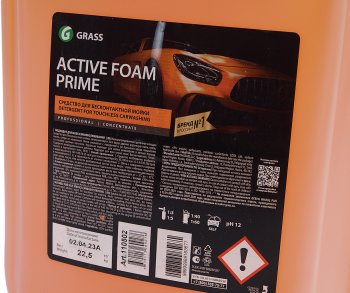3 999 р. Шампунь для бесконтактной мойки 22.5кг Active Foam Prime GRASS GRASS 110502  с доставкой в г. Вологда. Увеличить фотографию 2