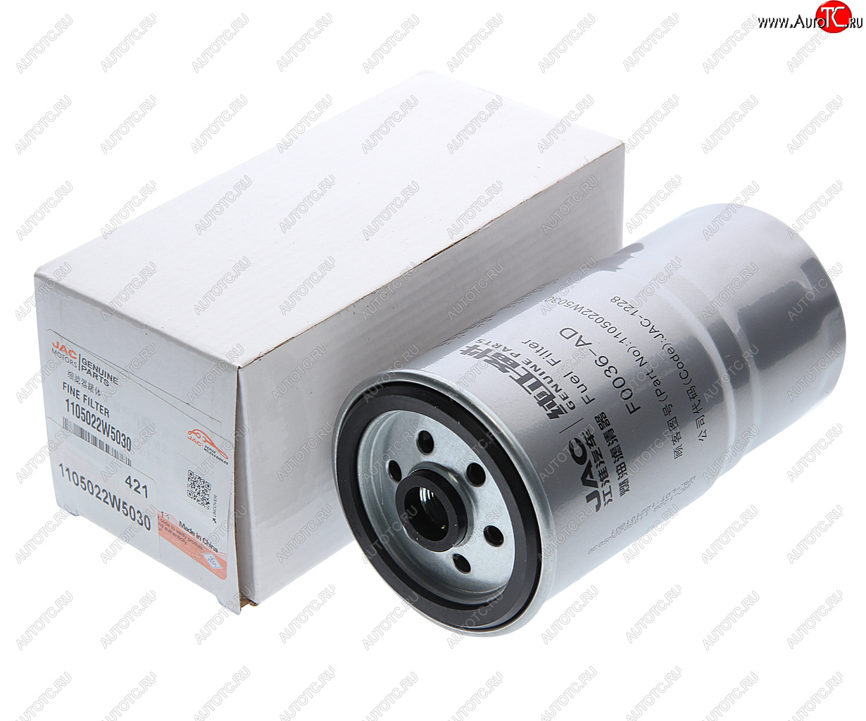 2 449 р. Фильтр топливный JAC N35,N25 SOLLERS Argo 2.0 тонкой очистки OE JAC 1105022w5030  с доставкой в г. Вологда