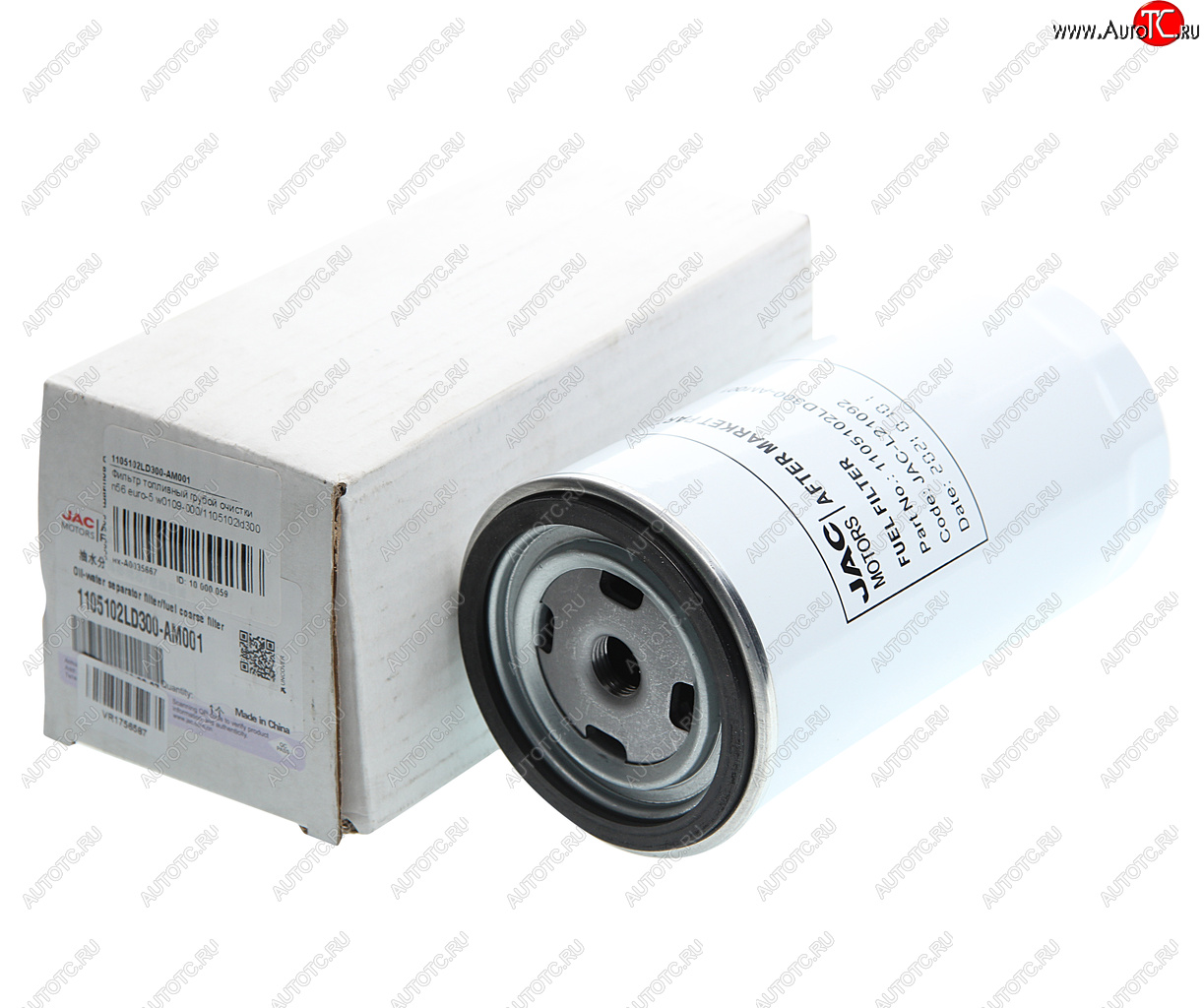 2 259 р. Фильтр топливный JAC N56 (Е5) грубой очистки OE JAC 1105102ld300-am001  с доставкой в г. Вологда
