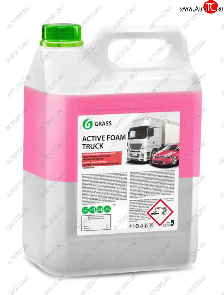 2 199 р. Шампунь для грузового авто двухкомпонентный 6кг Active Foam Truck GRASS GRASS 113191  с доставкой в г. Вологда