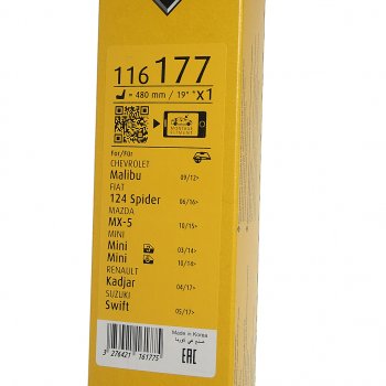 1 089 р. Щетка стеклоочистителя 475мм гибридная Hblade SWF SWF 116177  с доставкой в г. Вологда. Увеличить фотографию 5
