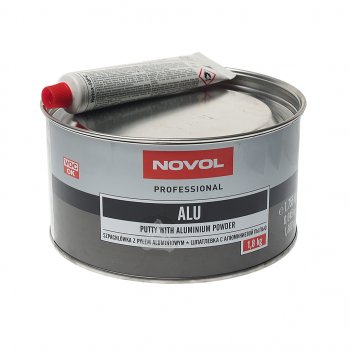 Шпатлевка с алюминиевым наполнителем ALU 1.8кг NOVOL NOVOL 1165