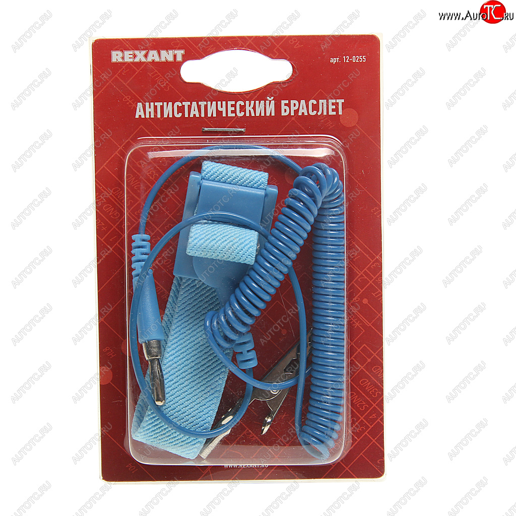 369 р. Браслет антистатический REXANT REXANT 12-0255  с доставкой в г. Вологда