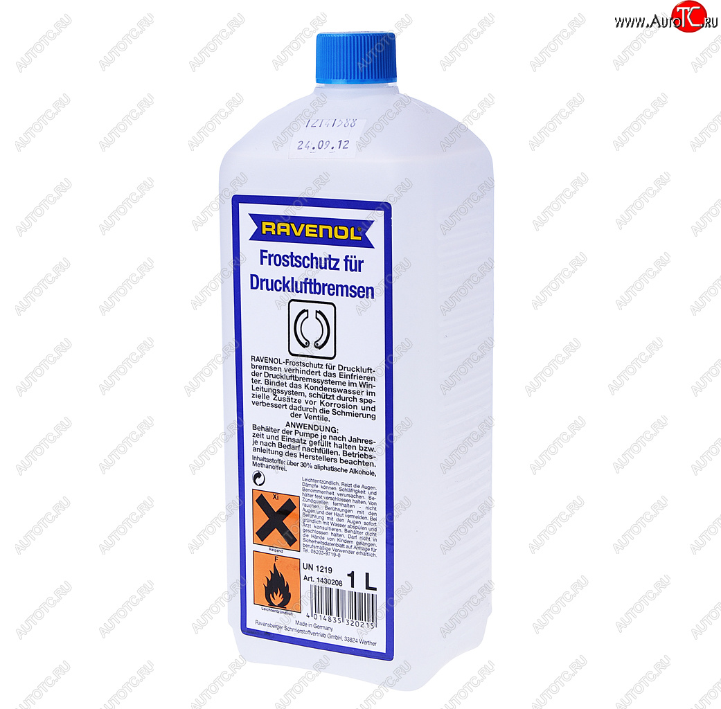1 269 р. Антифриз для пневмотормозов 1л RAVENOL RAVENOL 1430208-001  с доставкой в г. Вологда