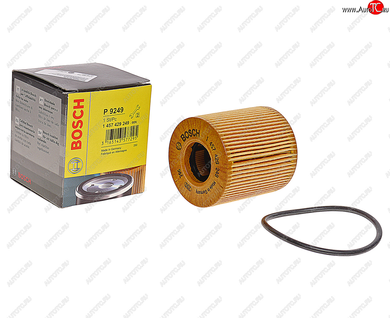 529 р. Фильтр масляный PEUGEOT Boxer CITROEN C2-C8,Jumper FIAT Ducato FORD Transit (06-),Mondeo BOSCH BOSCH 1457429249  с доставкой в г. Вологда