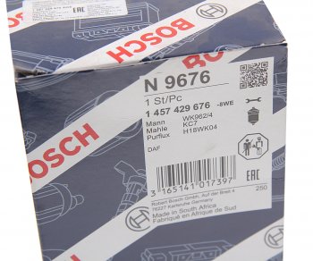 829 р. Фильтр топливный DAF 75,85,95 BOSCH BOSCH 1457429676  с доставкой в г. Вологда. Увеличить фотографию 2