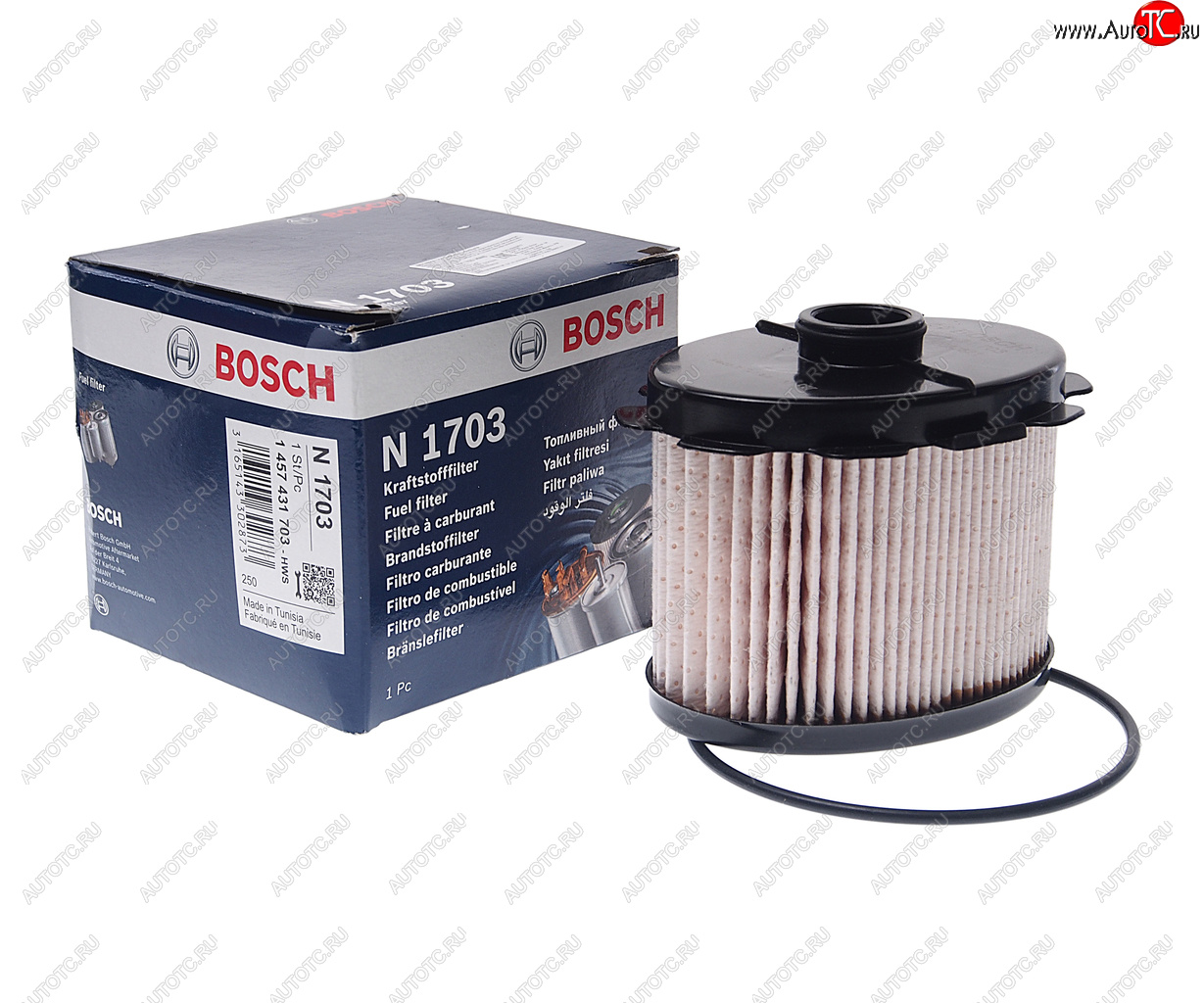 539 р. Фильтр топливный PEUGEOT CITROEN (98-) (1.9 D) BOSCH BOSCH 1457431703  с доставкой в г. Вологда