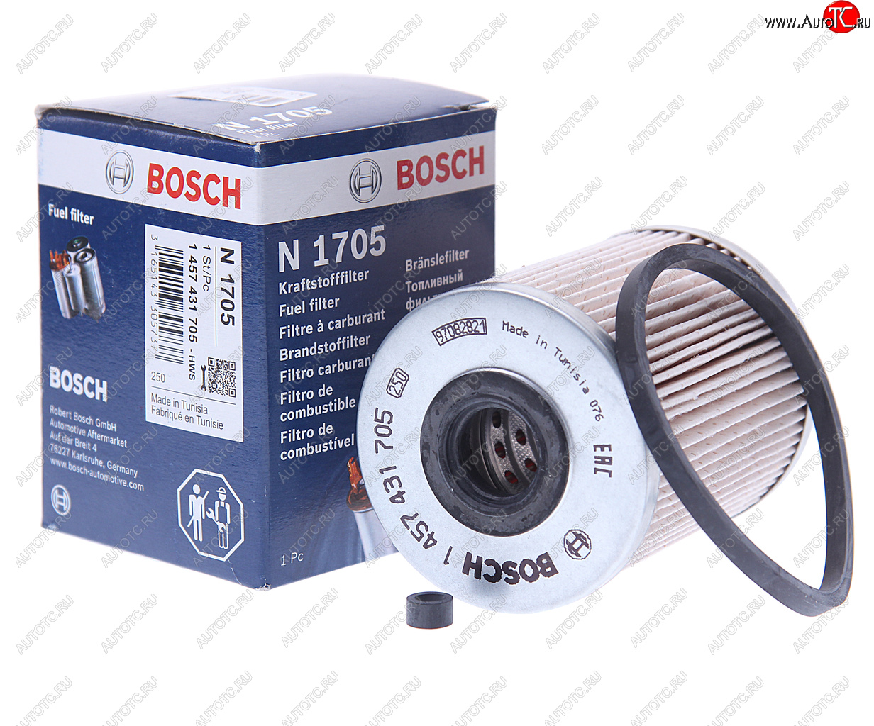 599 р. Фильтр топливный NISSAN Primera (P12) (1.5 TDI) BOSCH BOSCH 1457431705  с доставкой в г. Вологда