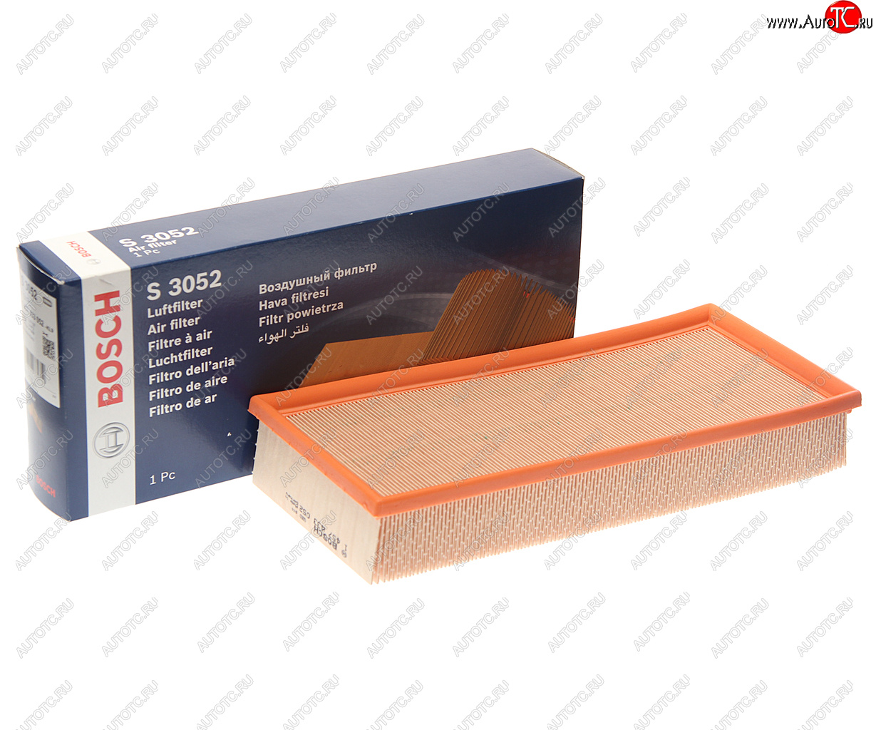 3 279 р. Фильтр воздушный MERCEDES S (W140) (91-98) BOSCH BOSCH 1457433052 BOSCH 1457433052  с доставкой в г. Вологда