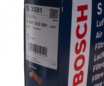 1 049 р. Фильтр воздушный VW AUDI SEAT SKODA BOSCH BOSCH 1457433081  с доставкой в г. Вологда. Увеличить фотографию 3