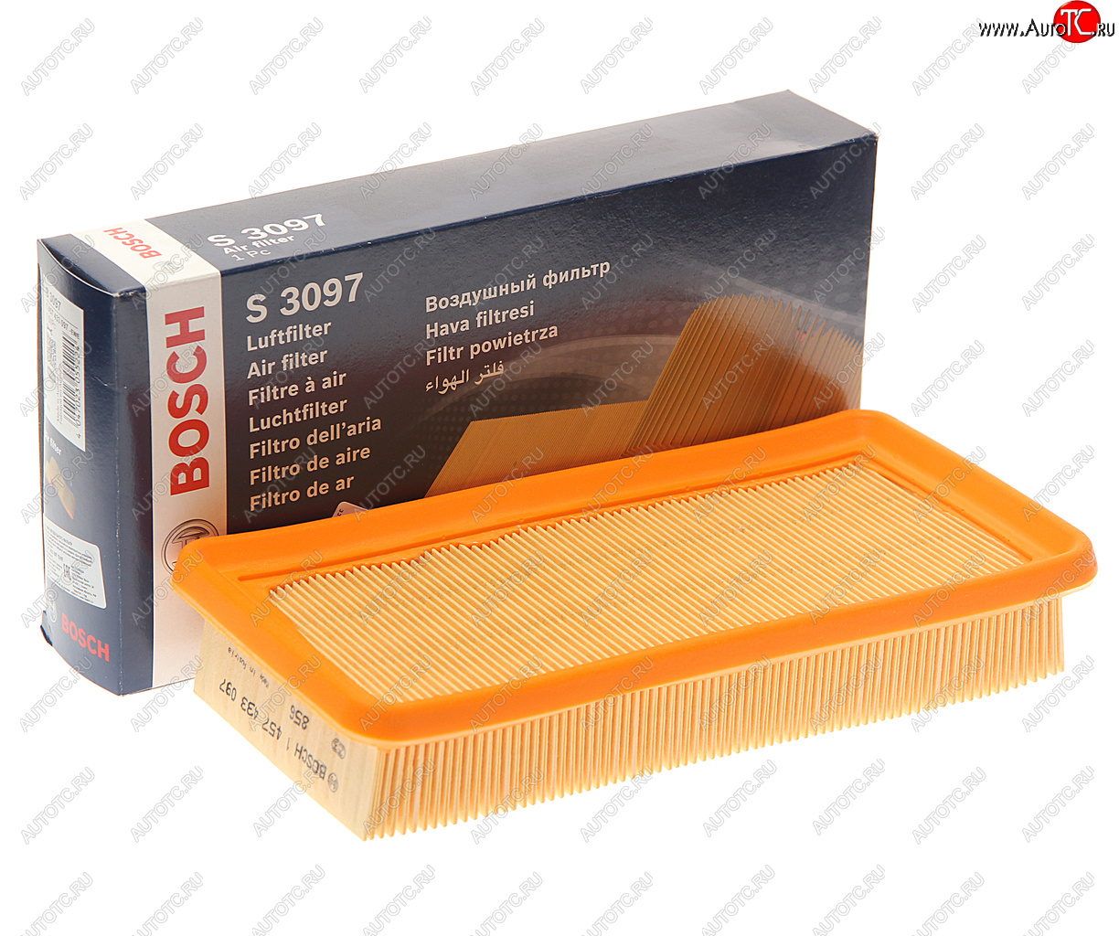 659 р. Фильтр воздушный HYUNDAI Getz (02-) BOSCH BOSCH 1457433097  с доставкой в г. Вологда