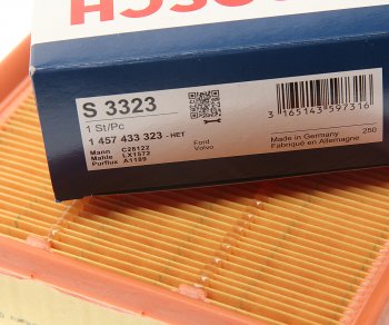 1 349 р. Фильтр воздушный FORD Focus 2,C-Max VOLVO C30,S40 BOSCH BOSCH 1457433323  с доставкой в г. Вологда. Увеличить фотографию 2