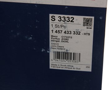 2 769 р. Фильтр воздушный IVECO Daily (99-06) BOSCH BOSCH 1457433332  с доставкой в г. Вологда. Увеличить фотографию 2