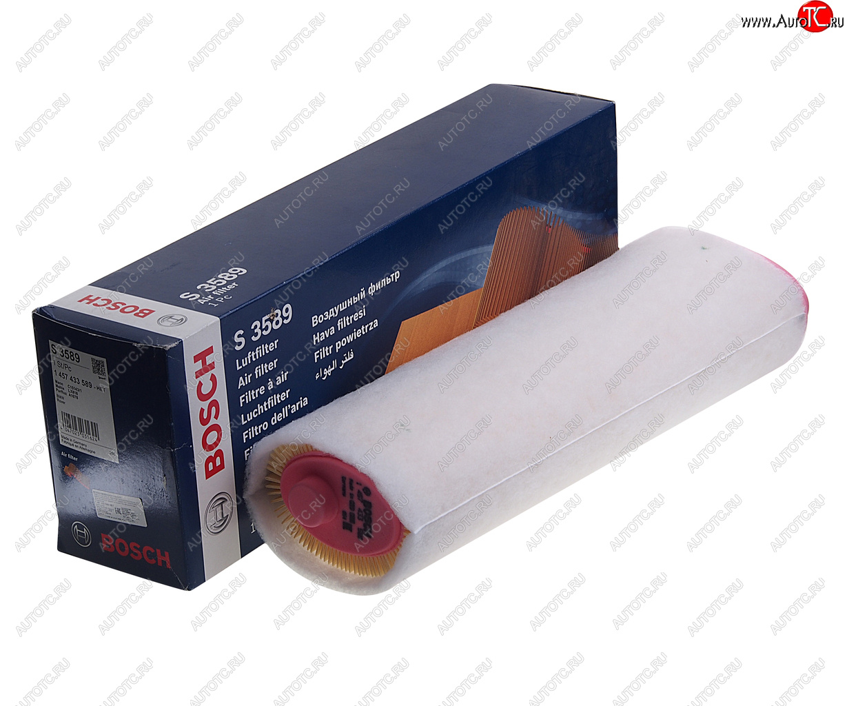 2 199 р. Фильтр воздушный BMW 5 (E39) (95-03) BOSCH BOSCH 1457433589  с доставкой в г. Вологда