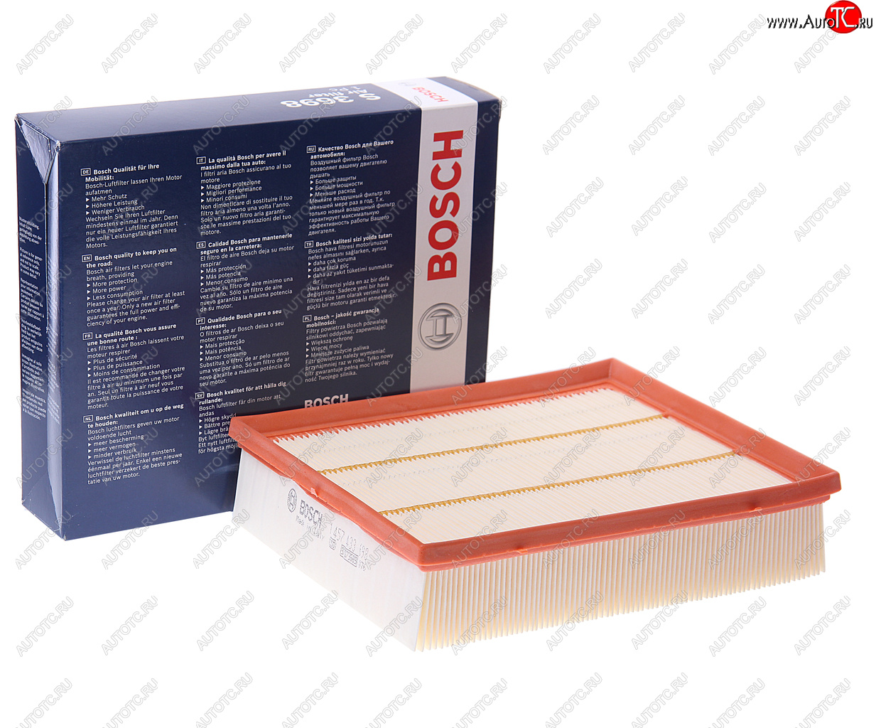 699 р. Фильтр воздушный BMW 5 (E34) (3.0/.3.5),7 (E32) (3.0) BOSCH BOSCH 1457433698 BOSCH 1457433698  с доставкой в г. Вологда