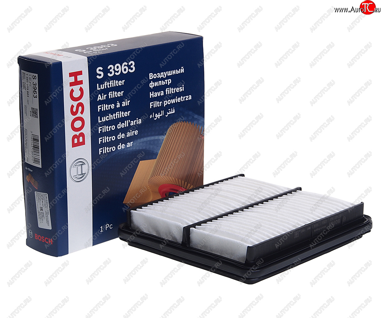 639 р. Фильтр воздушный CHEVROLET Lanos BOSCH BOSCH 1457433963 BOSCH 1457433963  с доставкой в г. Вологда