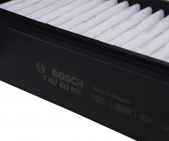 819 р. Фильтр воздушный MITSUBISHI Colt (96-03),Lancer (95-07),Outlander (03-06) BOSCH BOSCH 1457433969  с доставкой в г. Вологда. Увеличить фотографию 2