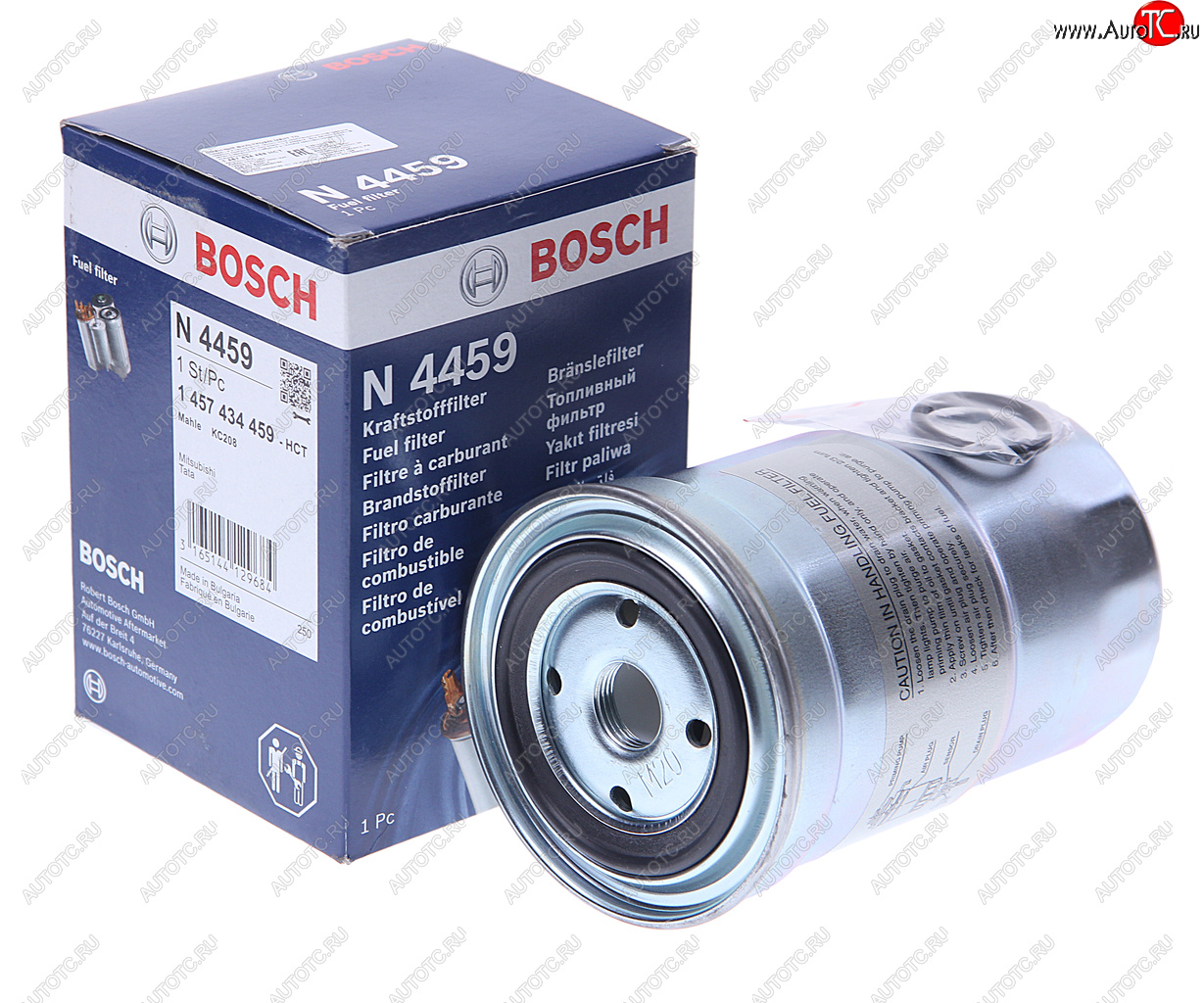 1 599 р. Фильтр топливный MITSUBISHI Pajero (99-) (3.2 TDI) BOSCH BOSCH 1457434459 BOSCH 1457434459  с доставкой в г. Вологда