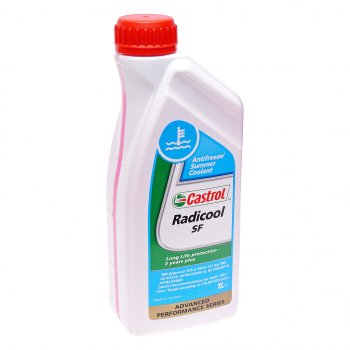 Антифриз красный -76C концентрат 1л Radicool SF CASTROL CASTROL 155fa2