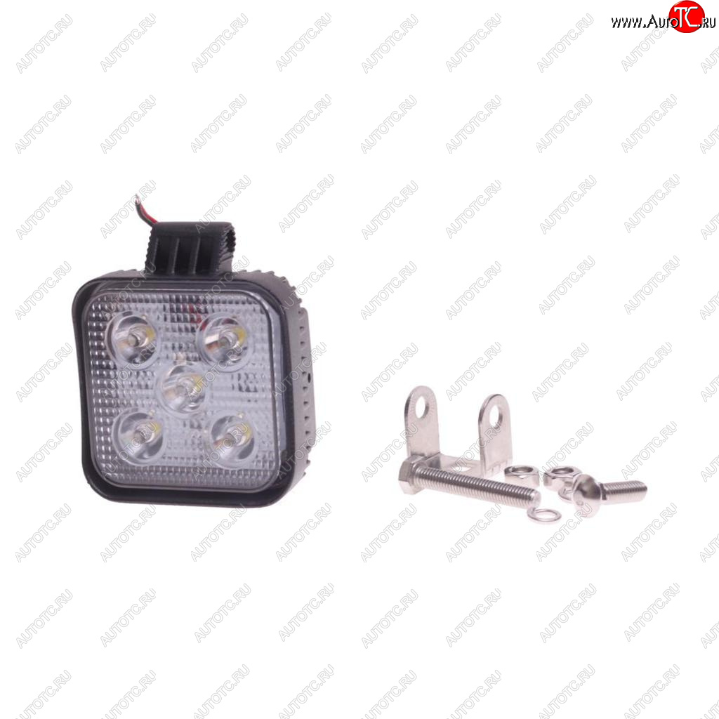 949 р. Фара рабочего света 85х85x38мм 20Вт (5 светодиодов) LED ECO LINE ECO LINE 1603-300305 ECO LINE 1603-300305  с доставкой в г. Вологда