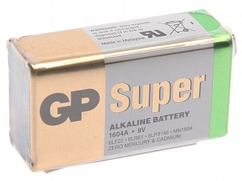 Батарейка KRONA 6LR61 9V термопленка 1шт. GP GP 1604a-s1