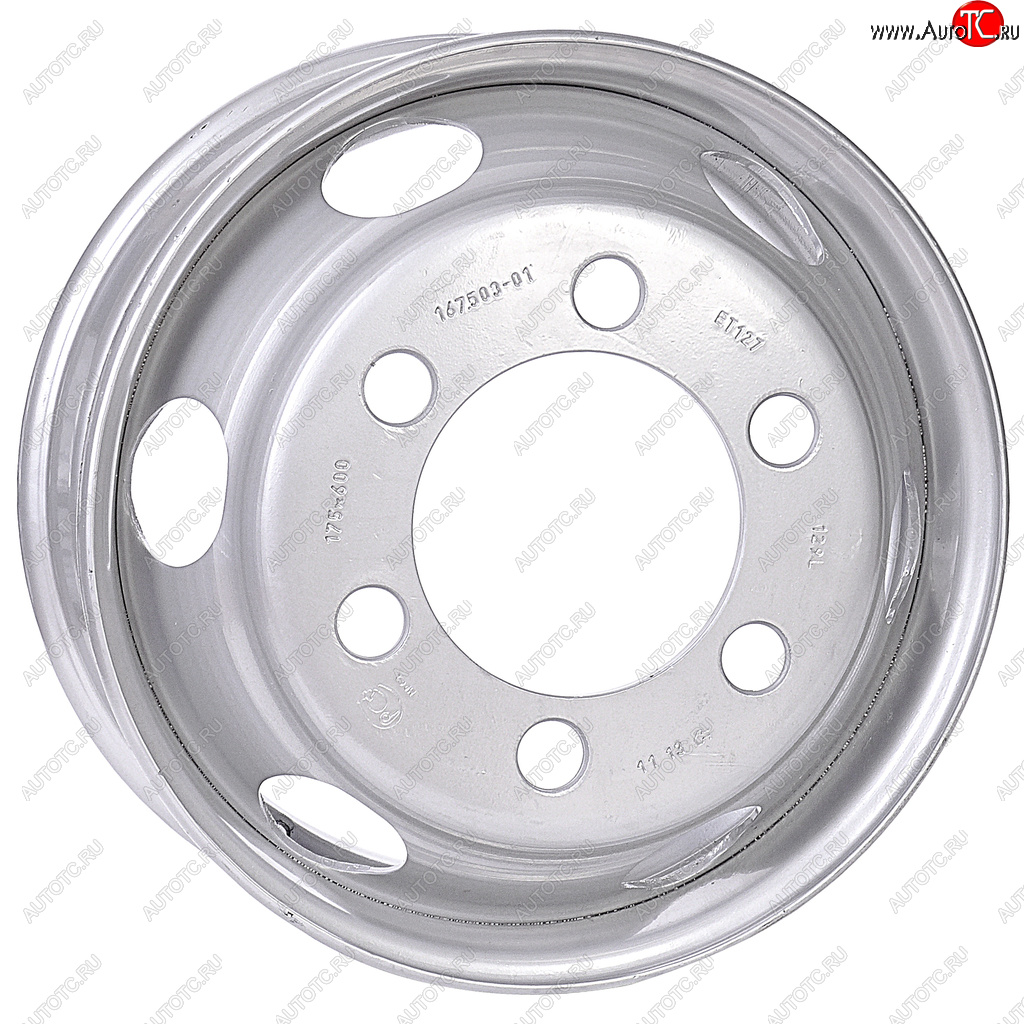 11 199 р. Диск колесный HYUNDAI HD72,78 (6 шп. безкам.) 6х17.5 ET127 D164 HARTUNG HARTUNG 167.503-3101012-01  с доставкой в г. Вологда